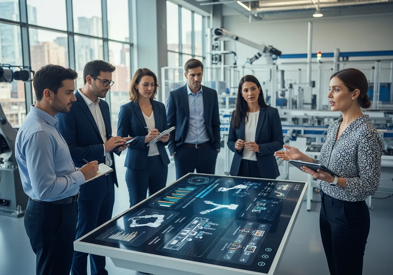 Zyvexor Rise AI Industrieunternehmen — Impressionen unserer Arbeit 1
